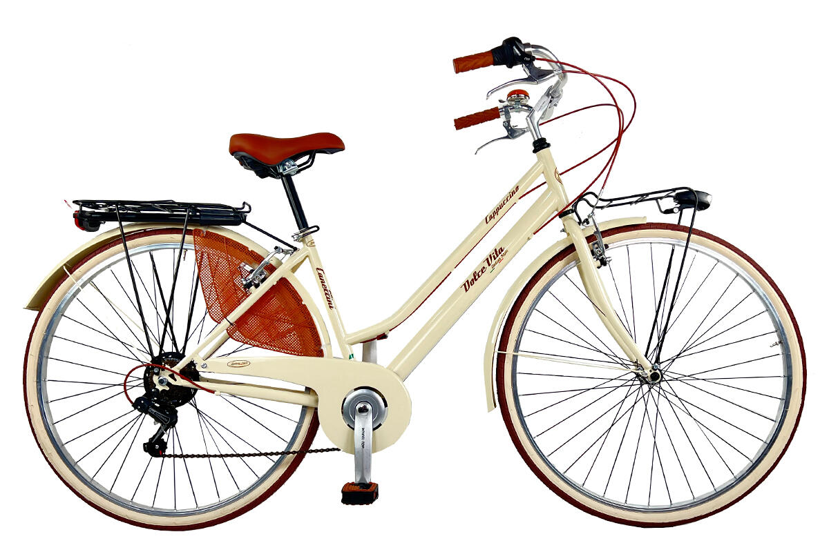 CANELLINI Damesfiets Dolce Vita by Canellini CAPPUCCINO - Crème