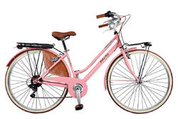 Vélo de ville Dolce Vita by Canellini CAPPUCCINO pour femme - Rose