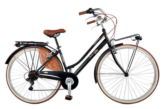Vélo de ville Canellini Dolce Vita CAPPUCCINO noir