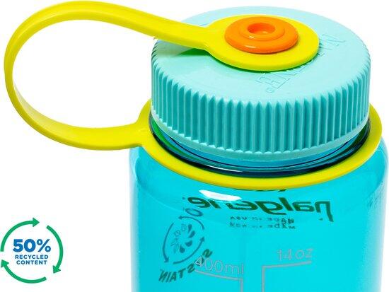Nalgene Wide-Mouth Bottle - drinkfles - 0.5L - BPA free - SUSTAIN - Cerulean 2/3