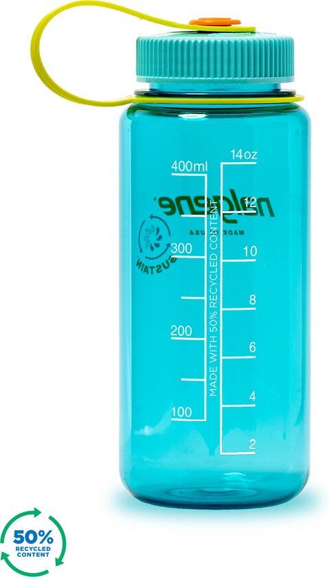 Nalgene Wide-Mouth Bottle - drinkfles - 0.5L - BPA free - SUSTAIN - Cerulean 3/3