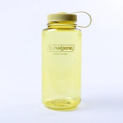 Nalgene Wide-Mouth Flasche - Trinkflasche - 32oz - BPA-frei - SUSTAIN - Butter