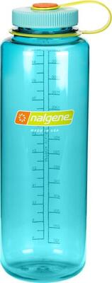Nalgene wide-mouth bottle drinkfles 48oz bpa free sustain cerulean