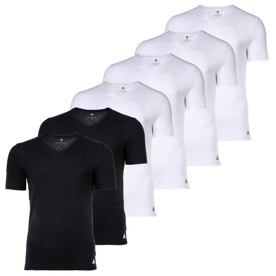 T-Shirt Herren 6er Pack Figurbetont
