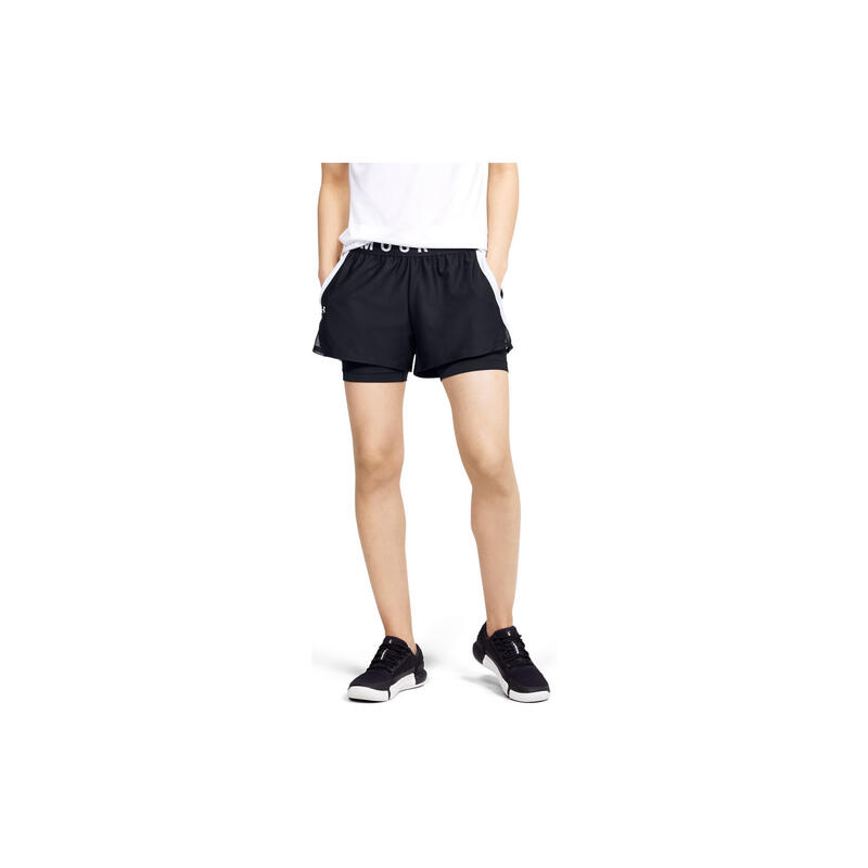 Pantalones Cortos Under Armour Play Up Negro Mujer