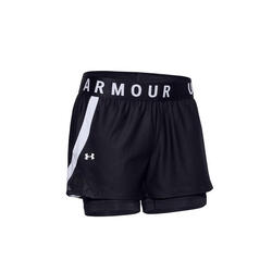 Short Under Armour Play Up Noir Femme