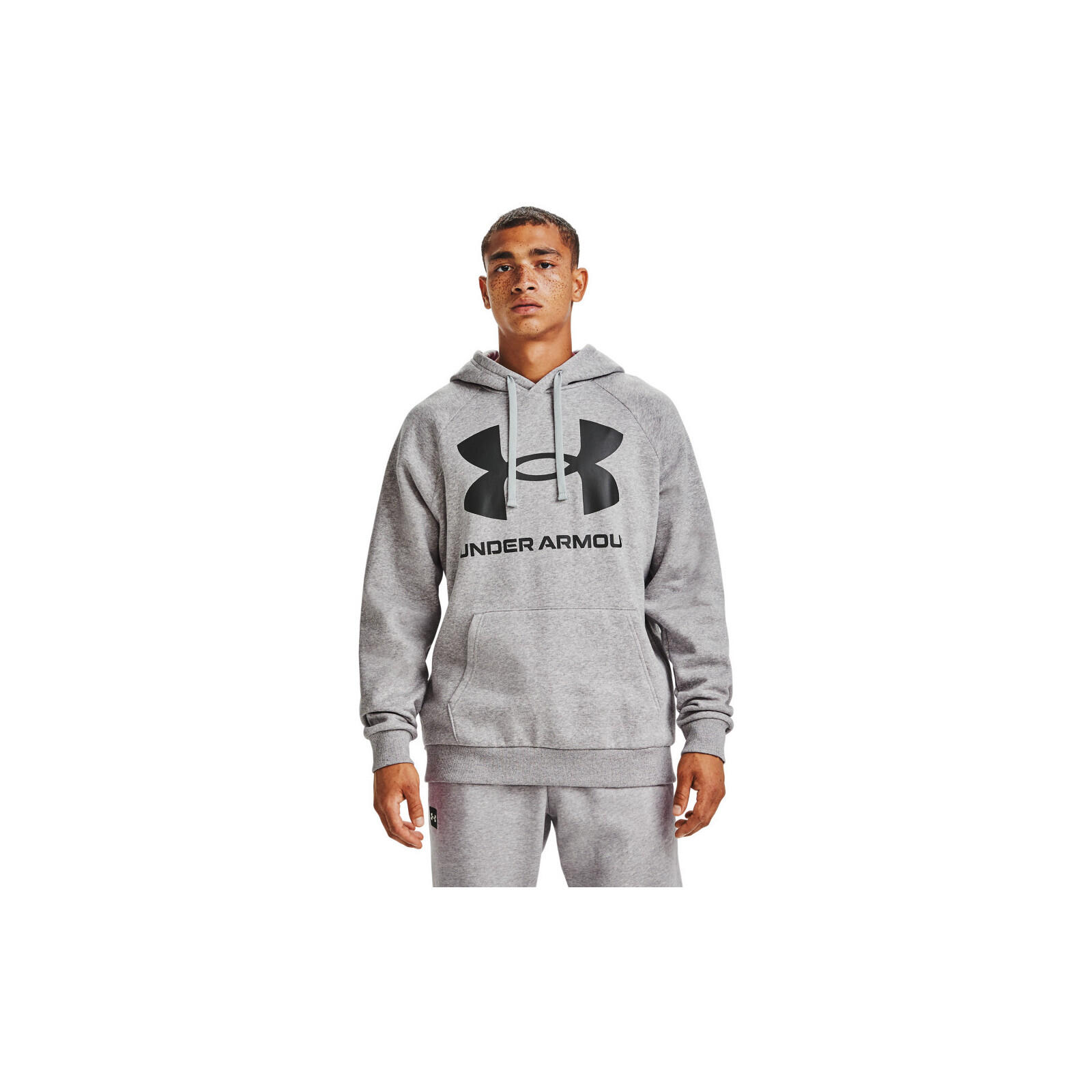 Sweat à capuche Under Armour RIVAL FLEECE BIG LOGO 3/7