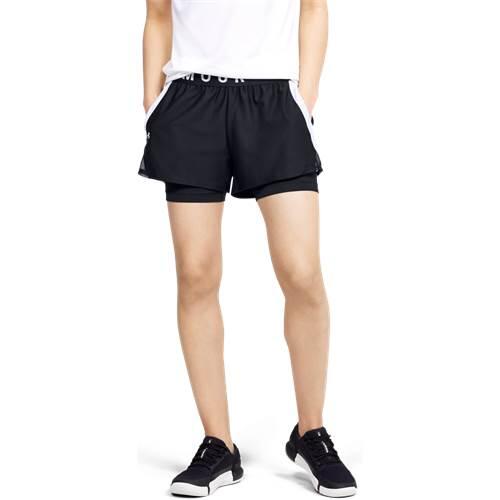 UNDER ARMOUR Calções Curtos Under Armor Play Up Preto Mulher