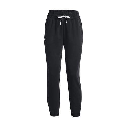 Damen-Trainingsanzüge Under Armour Rival Terry Jogger Schwarz 5/5