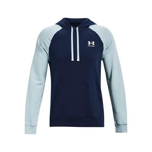 Herren universal Sweatshirts Under Armour Rival Fleece Color Blockhoodie