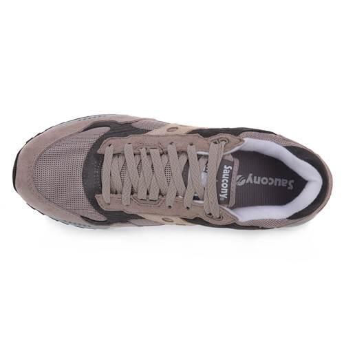 Sapatos Saucony Shadow 5000 em camurça castanha 4/5