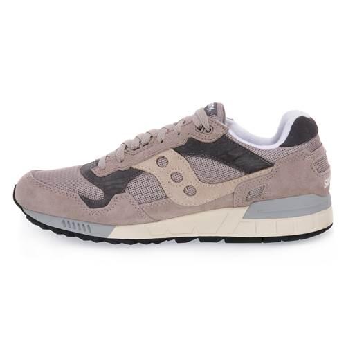 Sapatos Saucony Shadow 5000 em camurça castanha 3/5