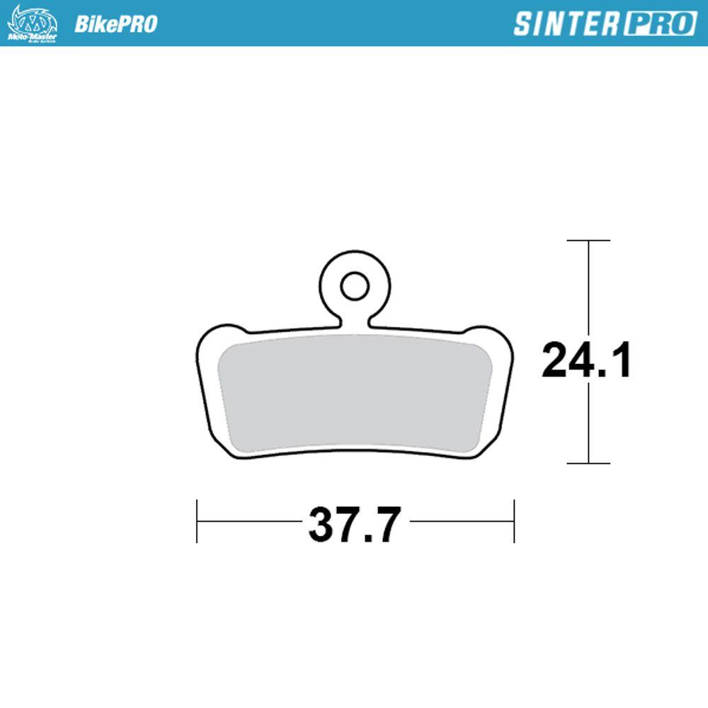 Pastiglie Freno Bici sinterizzate SinterPro - Sram 4-piston 5/5