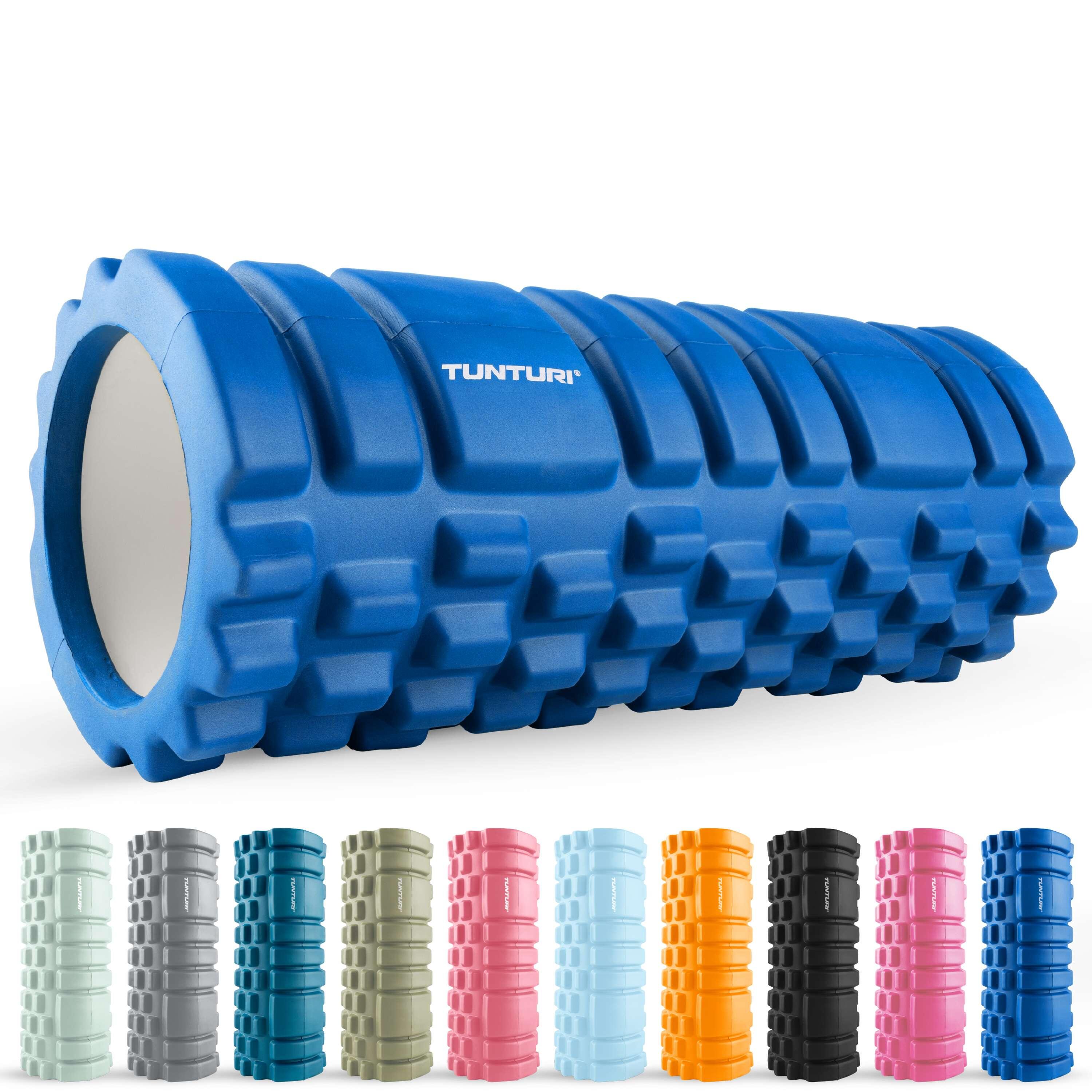 Tunturi Yoga Fascia massage roller 33 cm blue