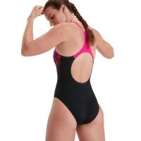 Speedo Women's Placement Digital Medalist Swimsuit - Black 4/6