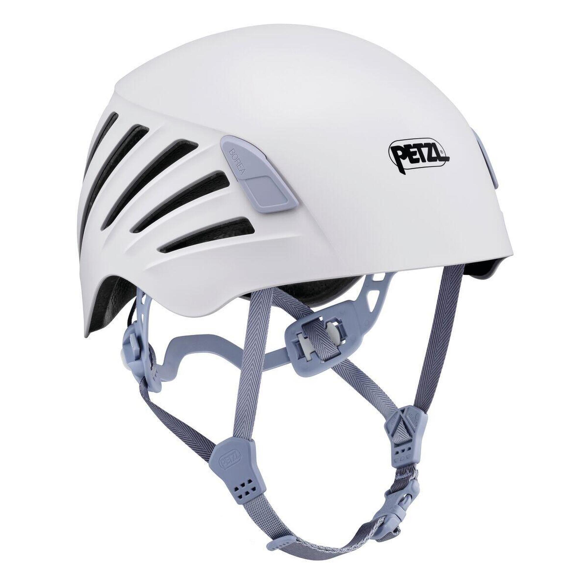 Petzl - Casque Petzl Borea Lilac/white Femme 52–58 Cm Hybride Abs/eps, Queue De Cheval - Casque - Blanc - Taille Unique - Decathlon
