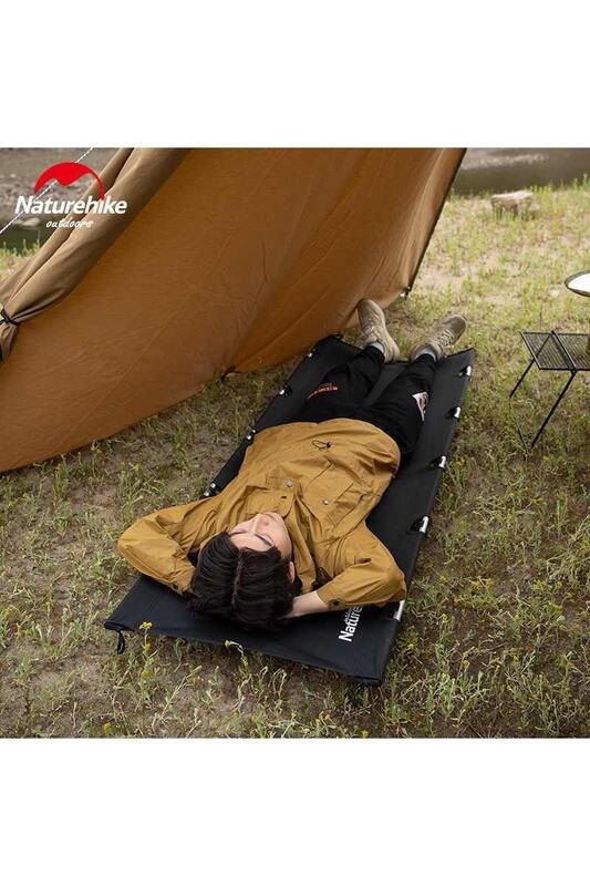 Cama de Camping Plegable Ultraligera Naturehike Negra