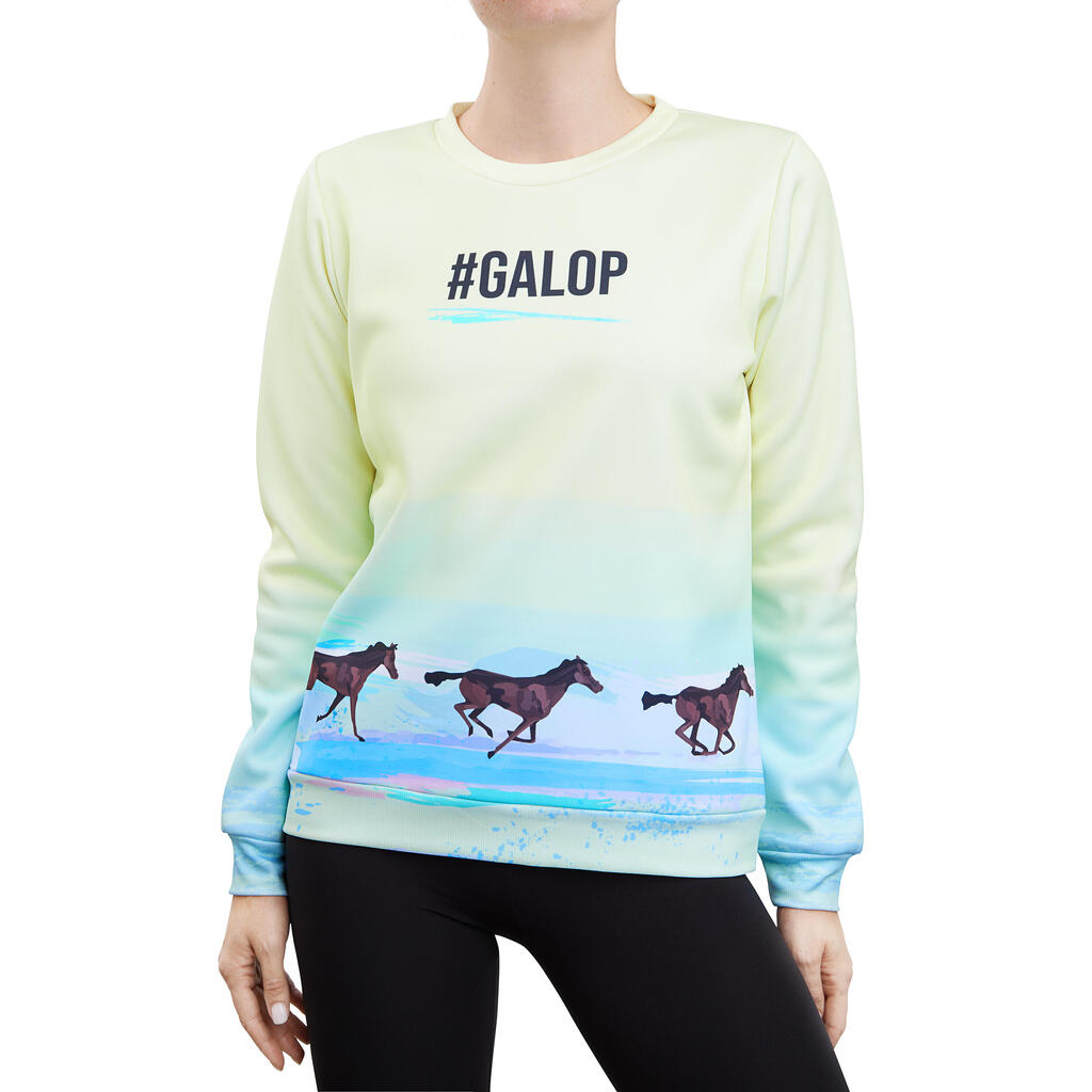 GALOP WEAR Riding Sweatshirt – Galloping Horse