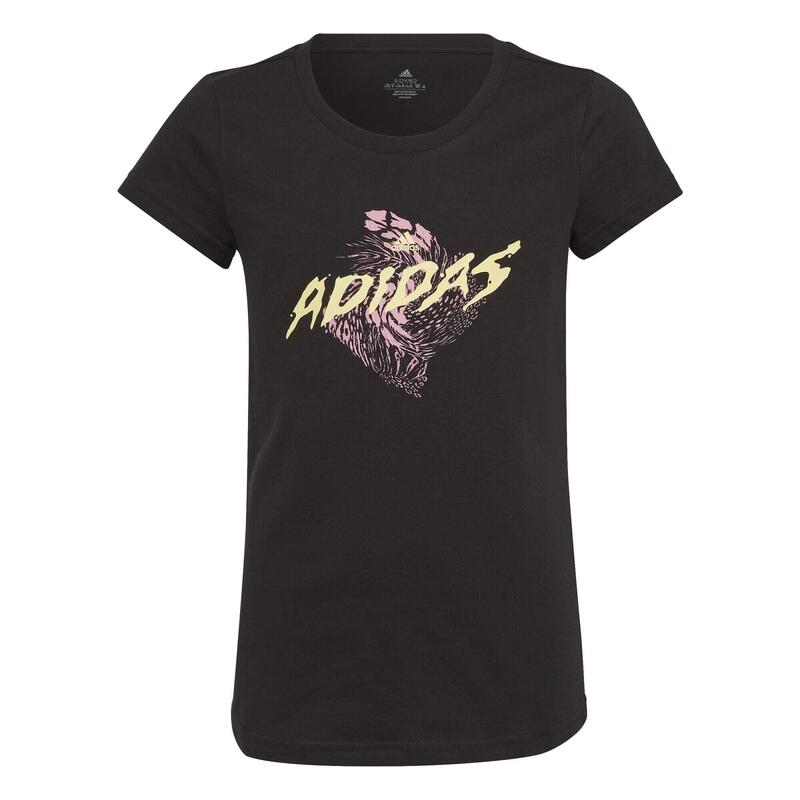 Camiseta gráfica de niña adidas