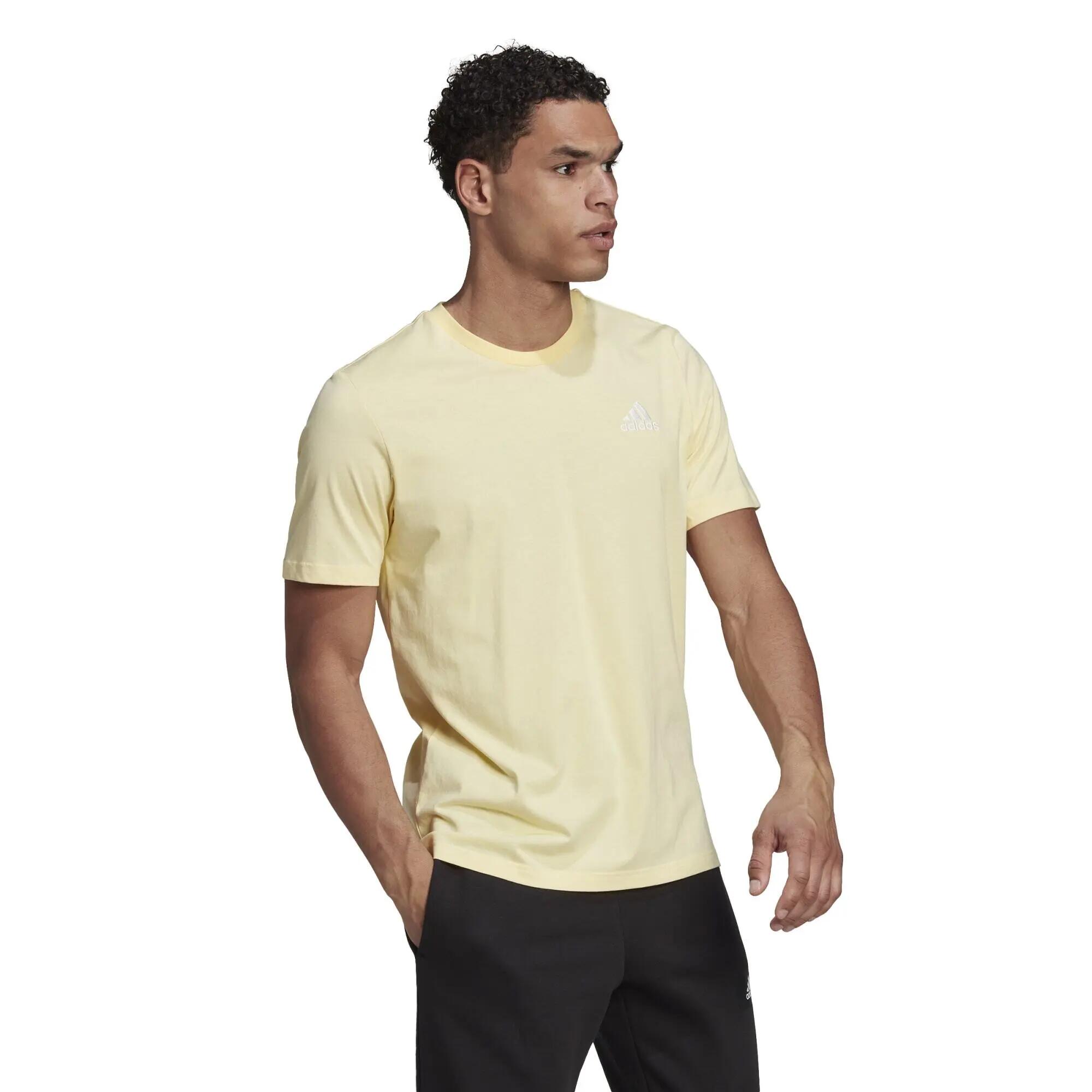 Essentials Embroidered Small Logo Tee 3/5