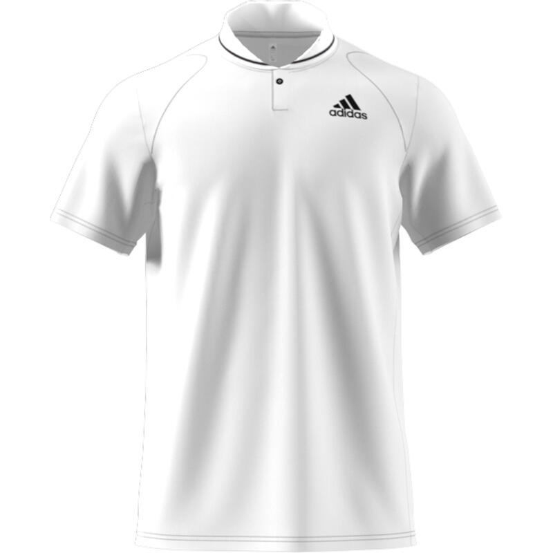 T-shirt adidas Club Rib Tennis Polo, Wit, Mannen