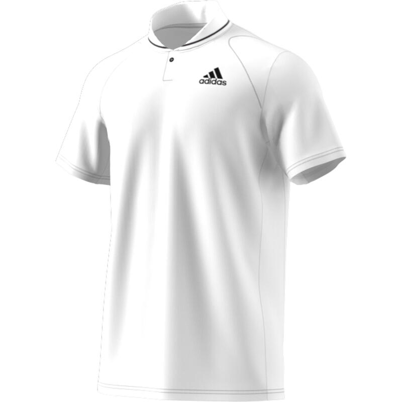 T-shirt adidas Club Rib Tennis Polo, Wit, Mannen