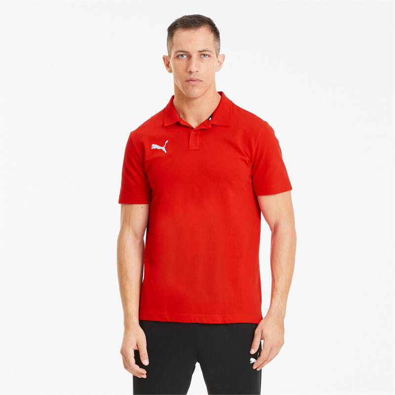 Póló Puma teamGOAL 23 Casuals Polo, Piros, Férfiak