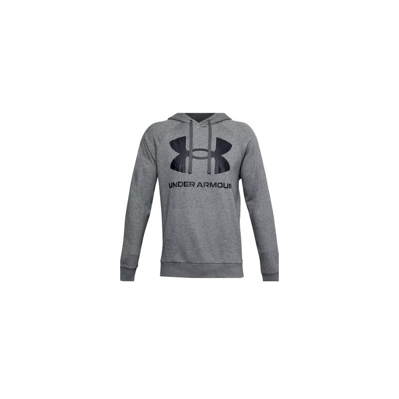 Pulóver Under Armour Rival Fleece Big Logo, Szürke, Férfiak