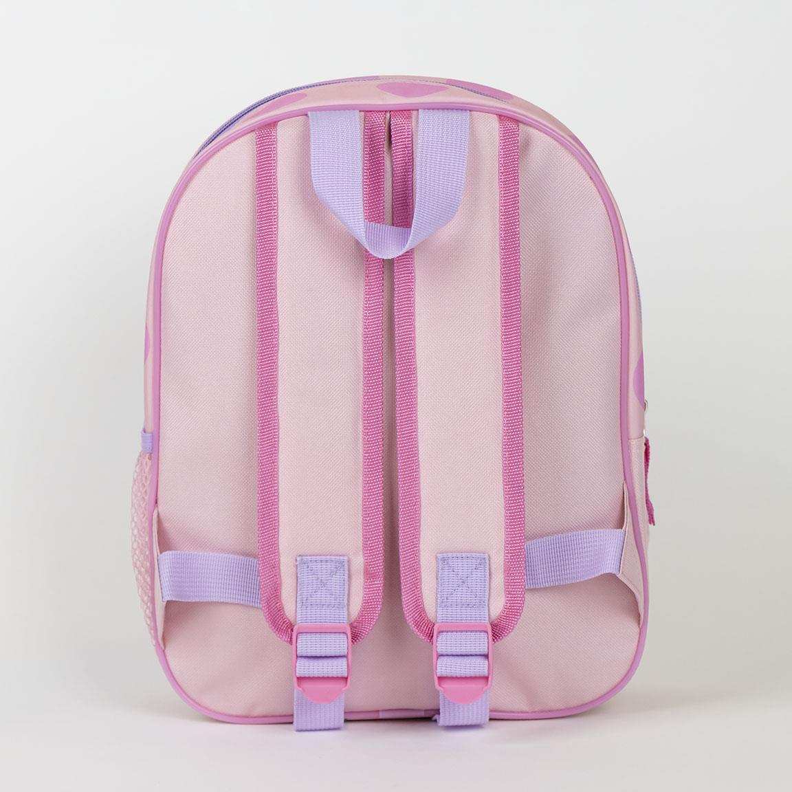 Mochila escolar guarderia Niños Cerdá  MINNIE Rosa 2/5