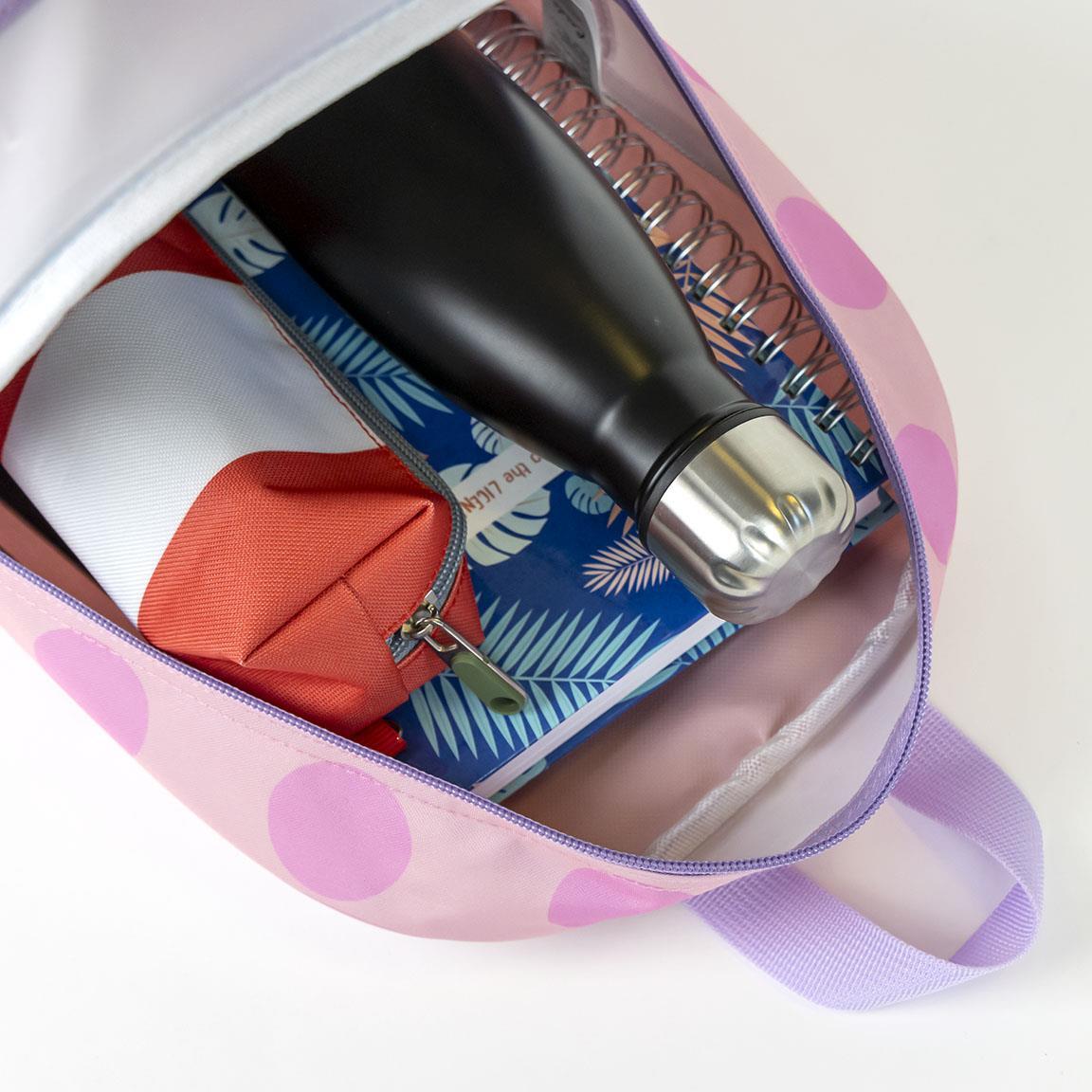 Mochila escolar guarderia Niños Cerdá  MINNIE Rosa 3/5