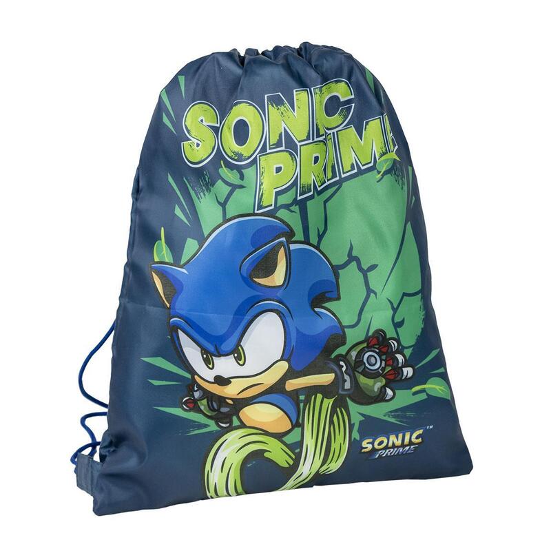 Mochila escolar guarderia Niños Cerdá  SONIC PRIME Azul