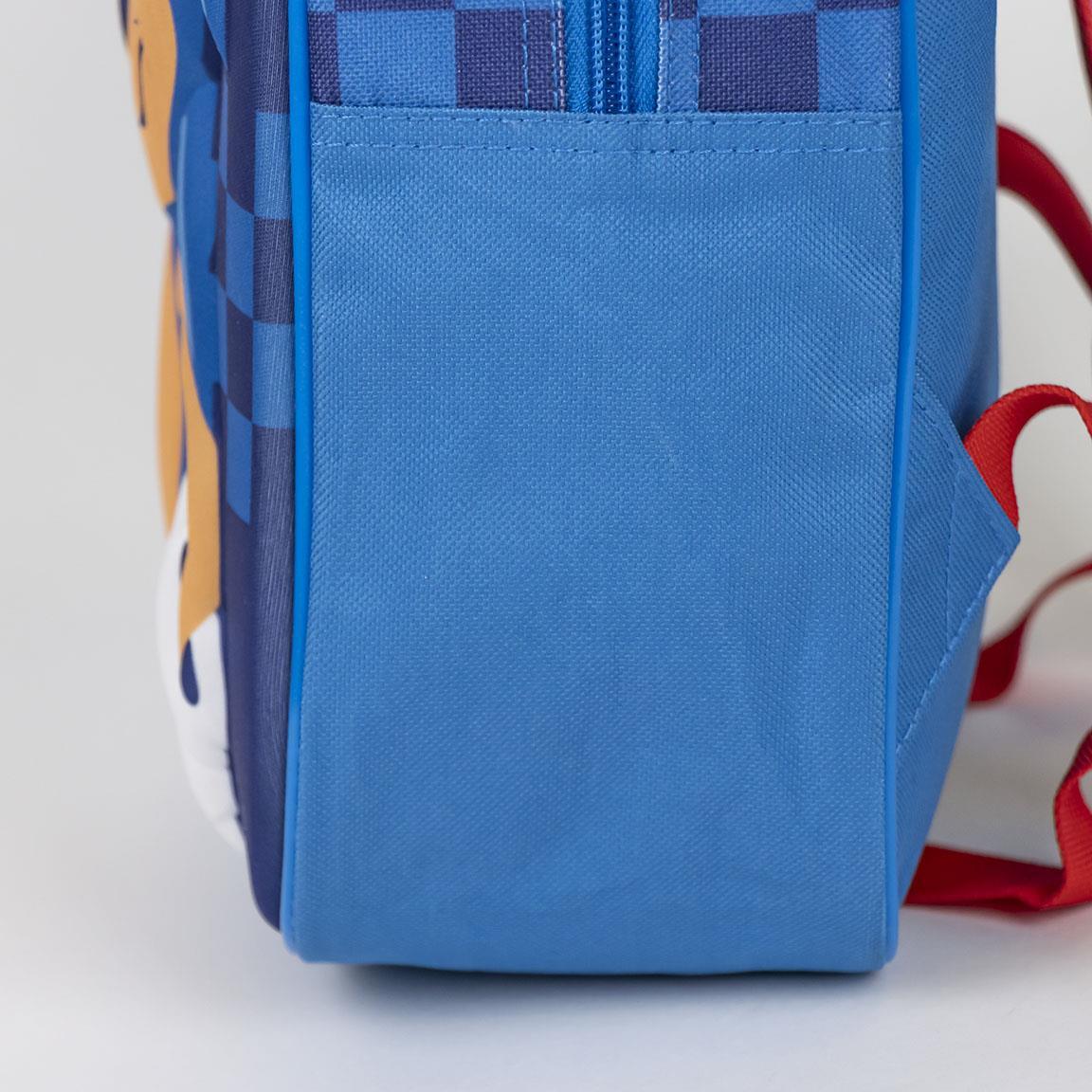Mochila escolar guarderia Niños Cerdá  SONIC Azul 5/5
