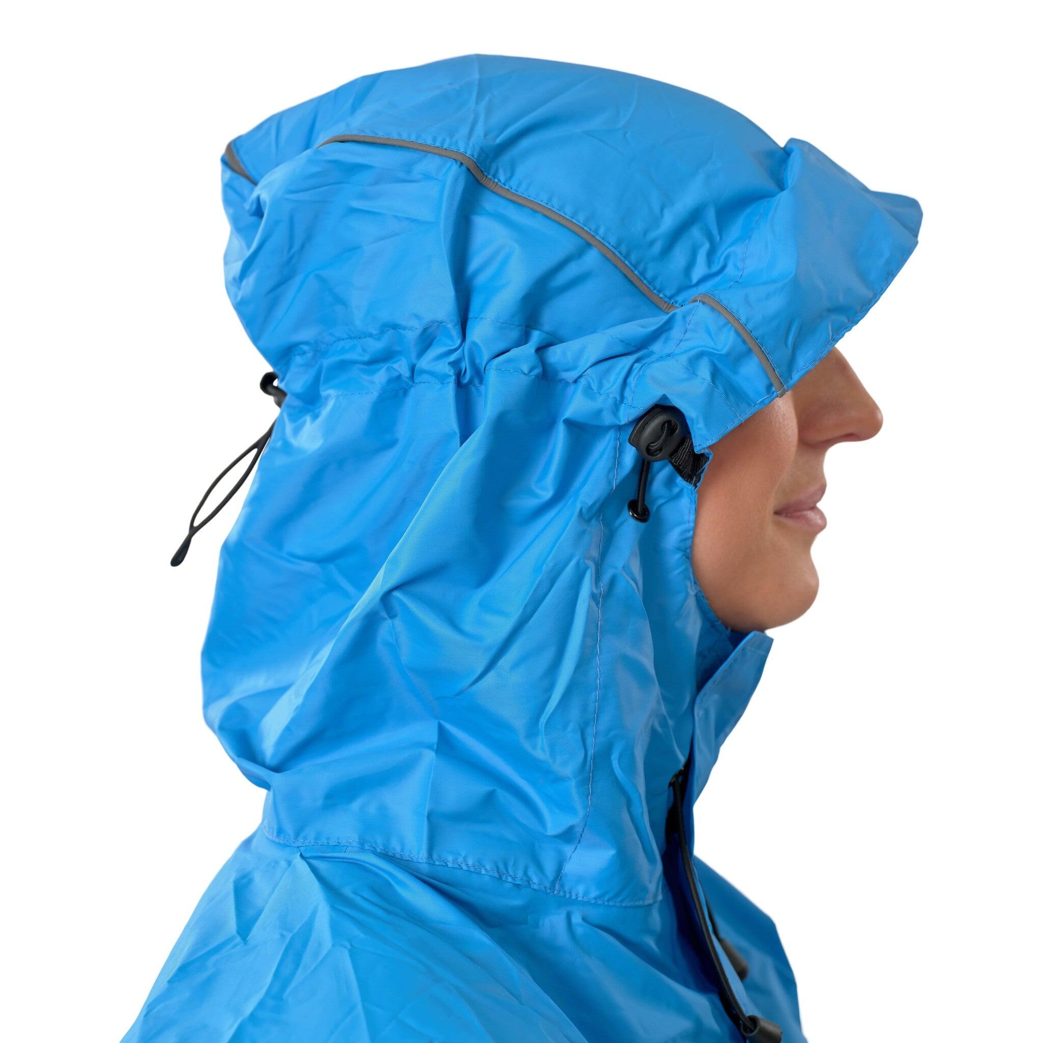 PONCHO DE SENDERISMO Y LLUVIA - 100% IMPERMEABLE (10.000MM) 2/4