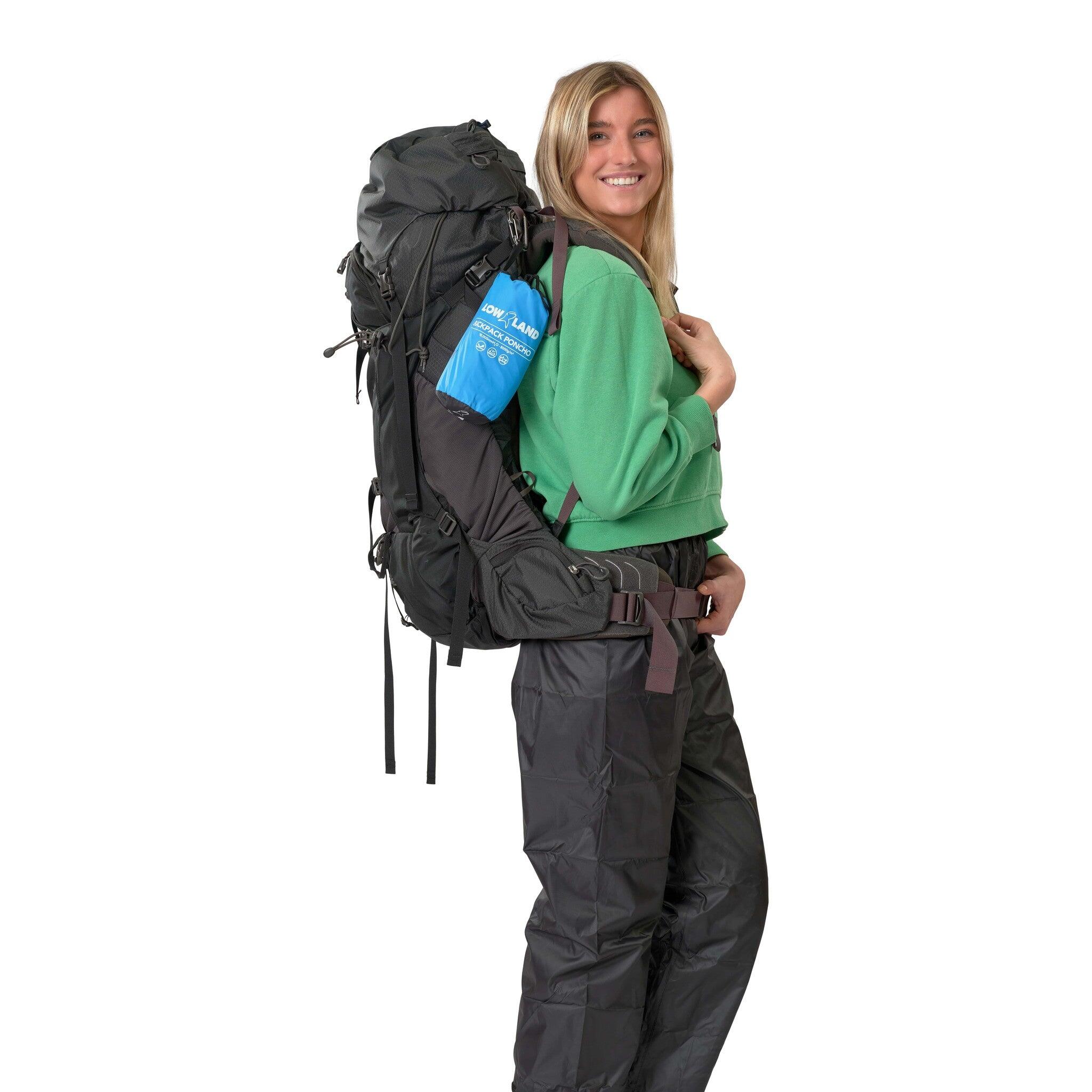LOWLAND Rugzakponcho - 100% waterdicht (10.000mm) 3/6