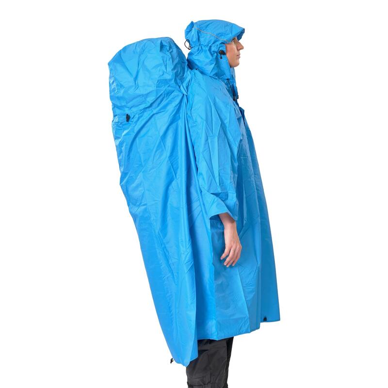 LOWLAND Rugzakponcho - 100% waterdicht (10.000mm) - ademend (8.000g/M²)