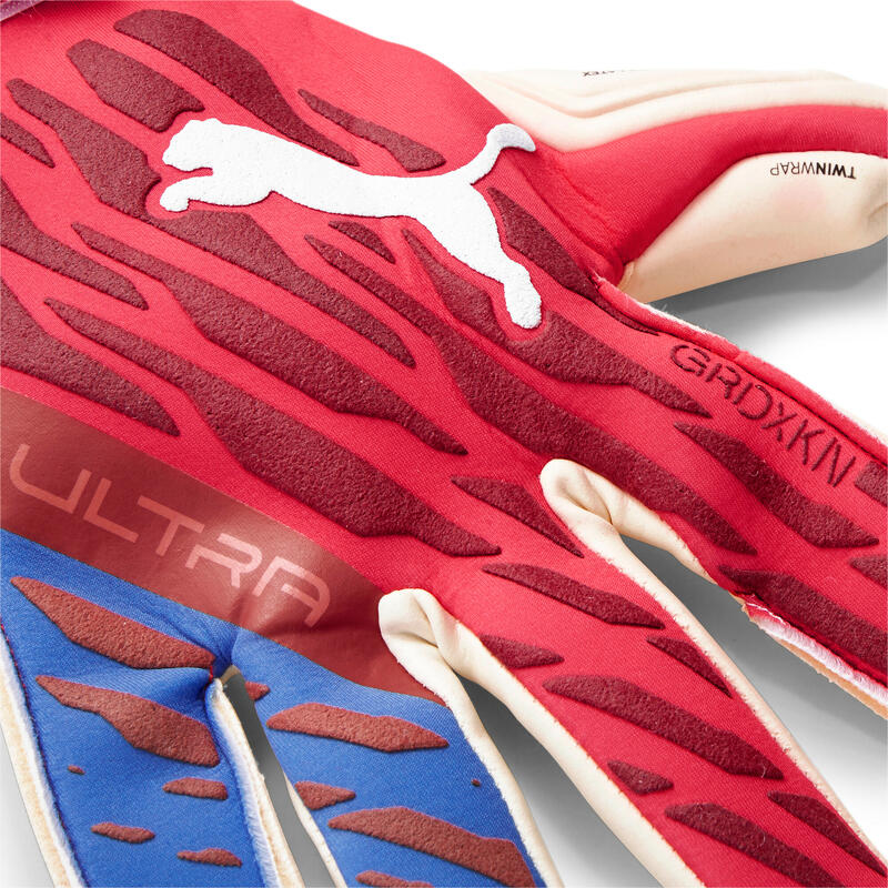 Guantes Puma Ultra Grip 1 Hybrid Pro, Rojo, Hombre