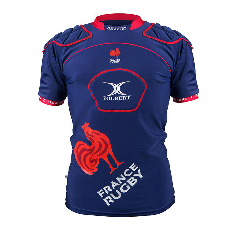 Hombreras Gilbert Atomic V3 Para Niños Edición Francia Rugby Ffr