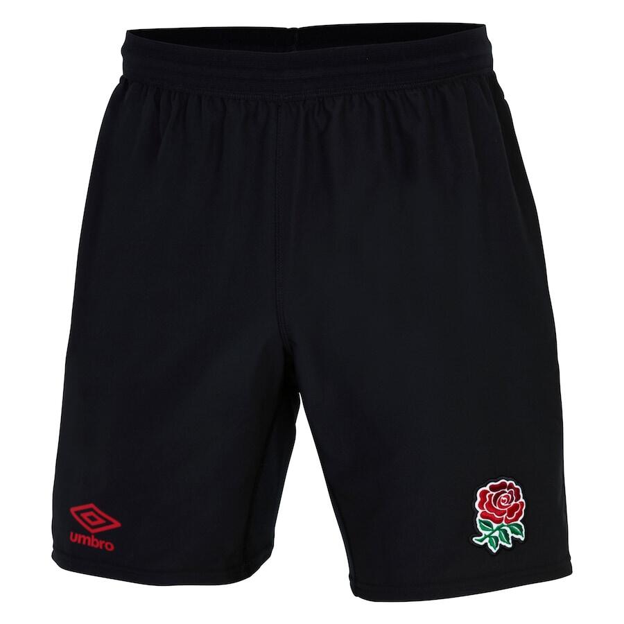 UMBRO Short Da Rugby Nero Inghilterra Esterno Per Bambini 2022/2023