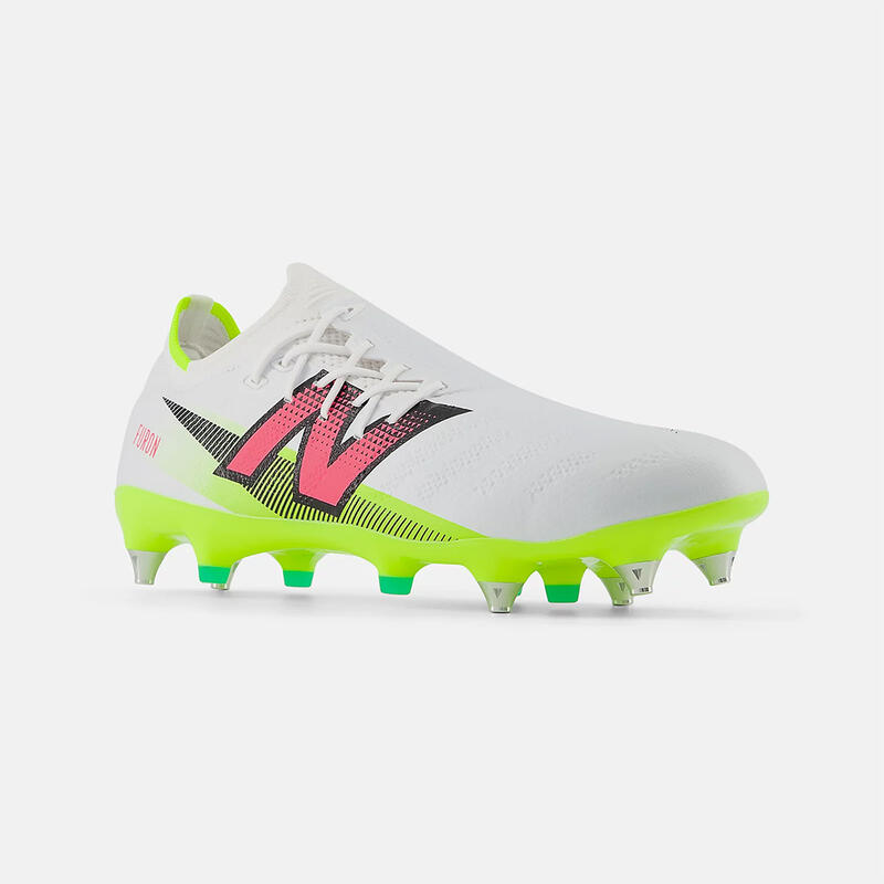 Botas De Fútbol New Balance Furon Pro Sg V7+ Blanco