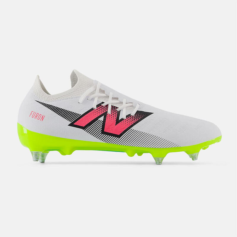 Botas De Fútbol New Balance Furon Destroy Sg V7+ Blanco