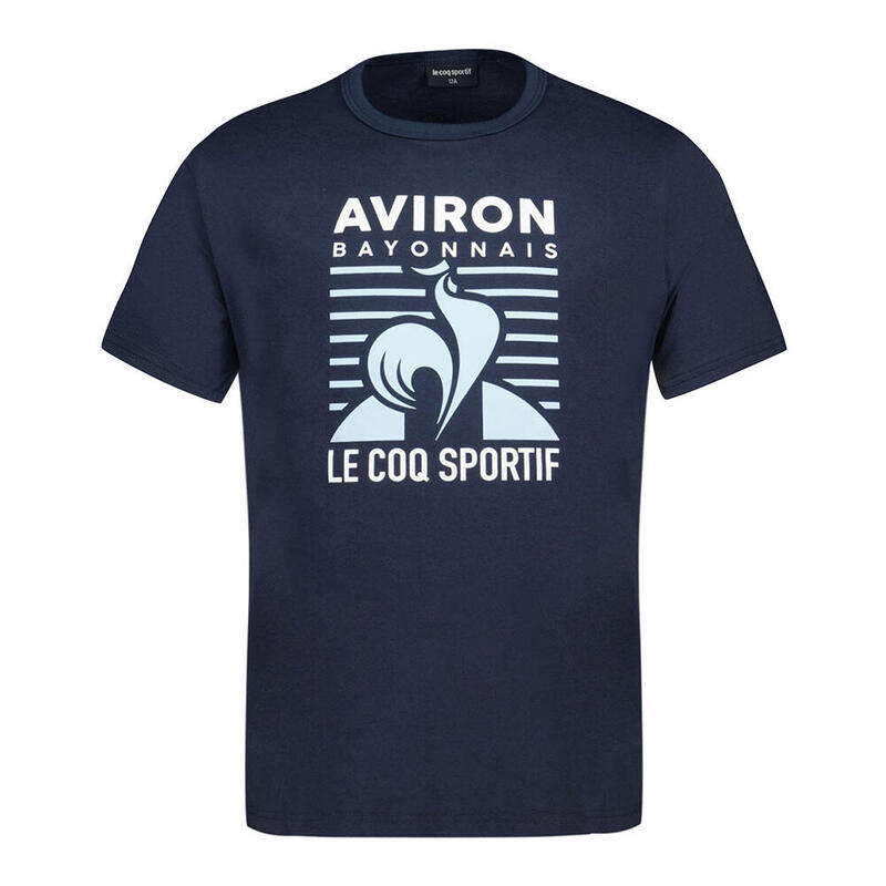 T-shirt Enfant Fan Aviron Bayonnais 2024-2025 Bleu Marine