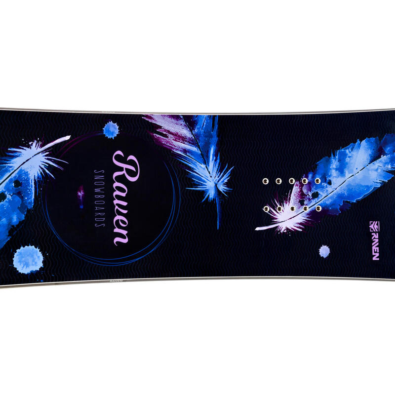 Raven Mia Black snowboard deszka