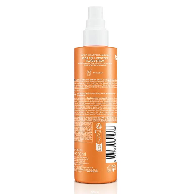 VICHY Capital Soleil Spray Niños SPF50 (200ml) 3/3