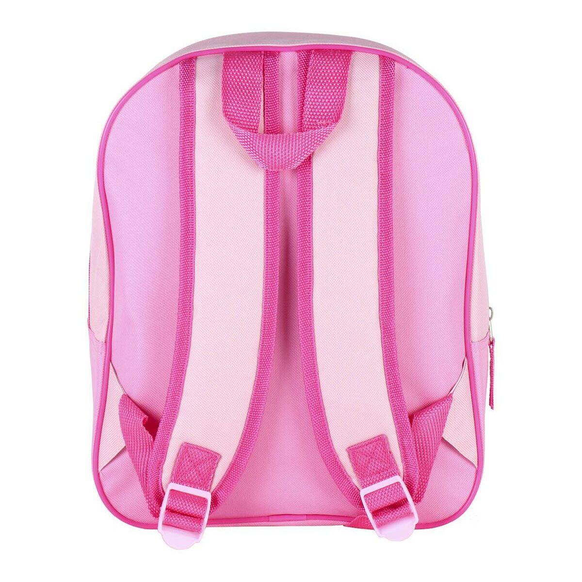 Mochila Escolar Rosa 3/5