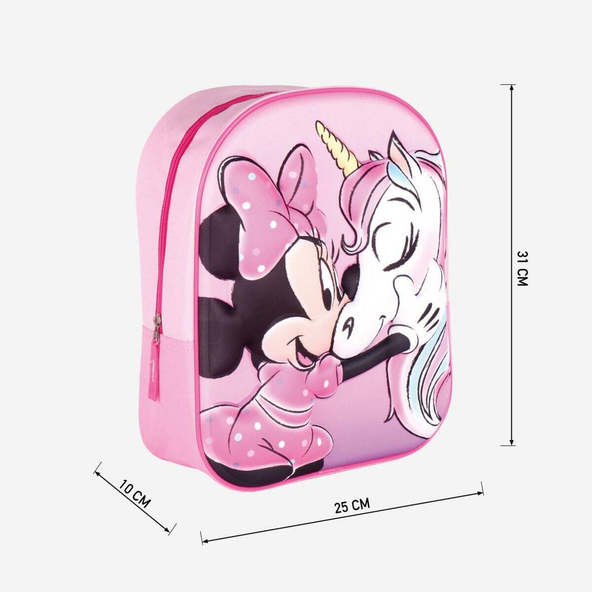 Mochila Escolar Rosa 2/5