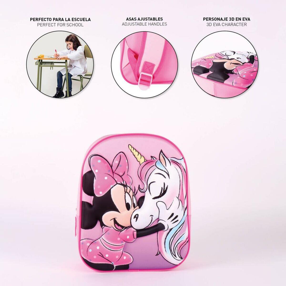 Mochila Escolar Rosa 4/5