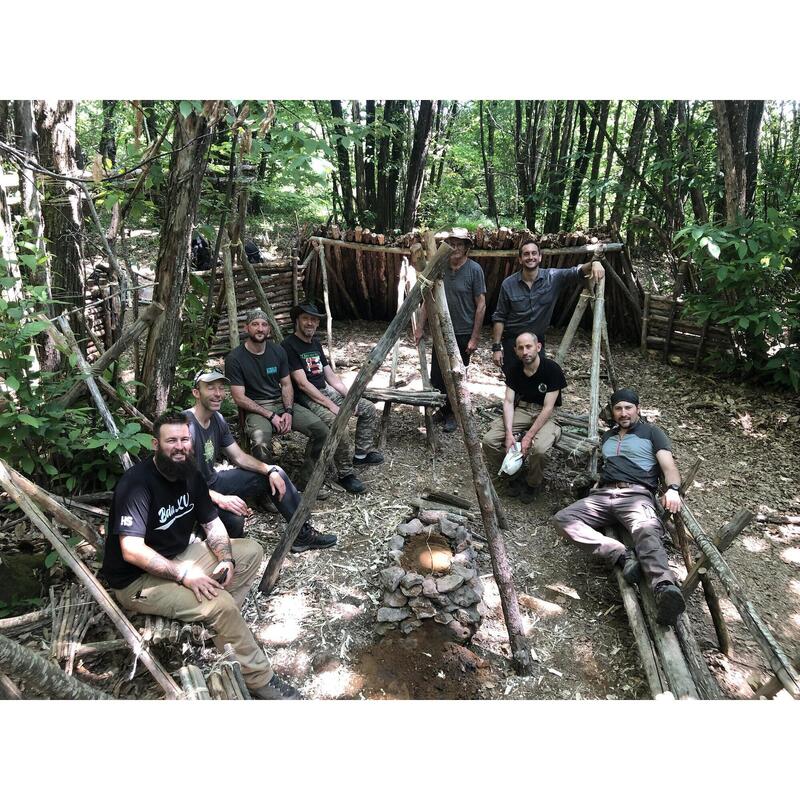 Cursus bushcraft in de Dordogne