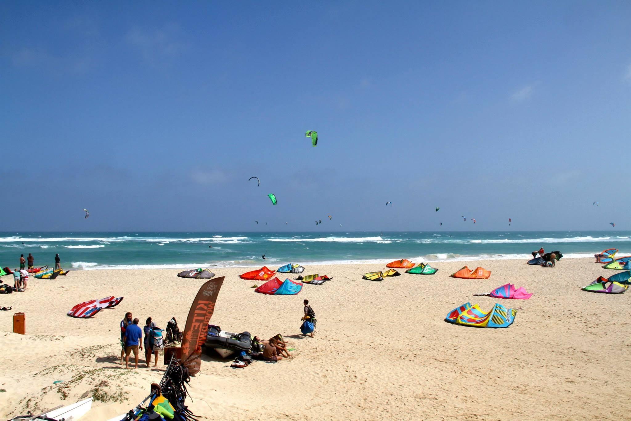 Kitesurf confirmé sur le spot de kitebeach à Sal au Cap Vert 1/1