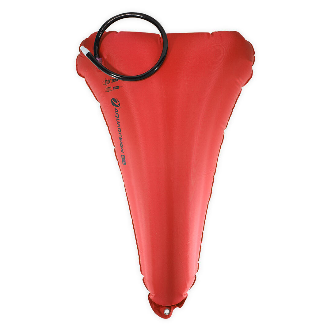 Aquadesign - Réserve De Flottabilité Pour Canoe Kayak - 60l - Vessie - Rouge - Taille Unique - Decathlon