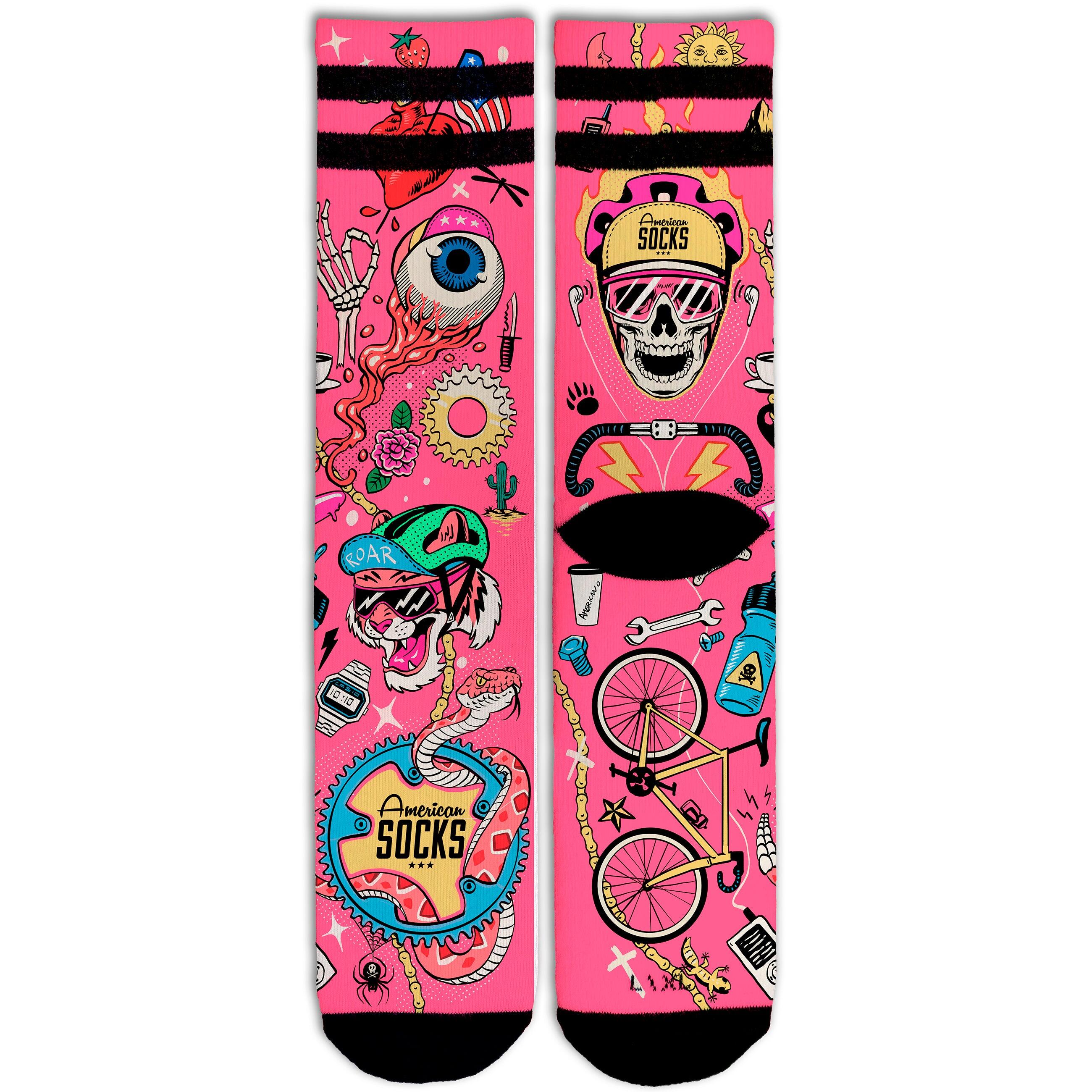 AMERICAN SOCKS Calcetines Cycling Beast - Mid High - American Socks